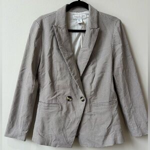 Rachel Zoe Checkered Blazer